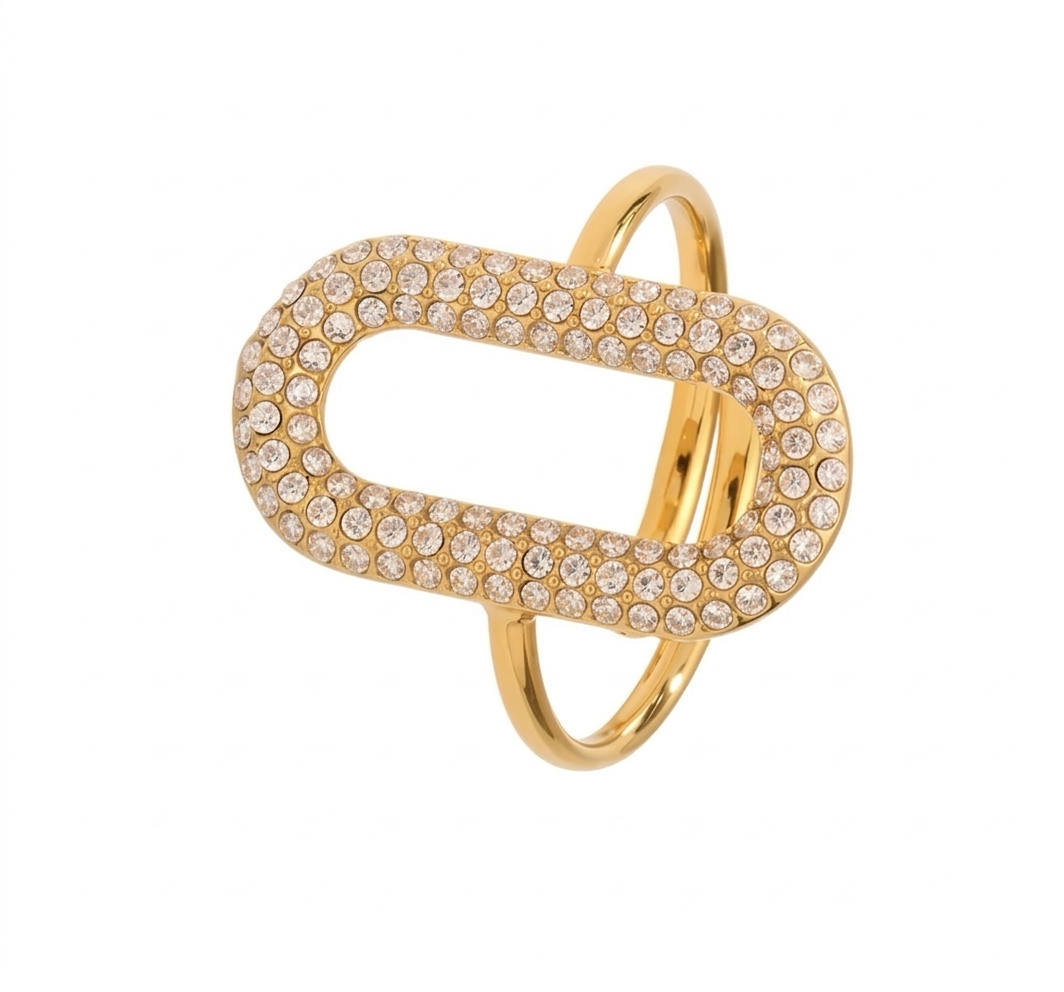 Oval Link Ring