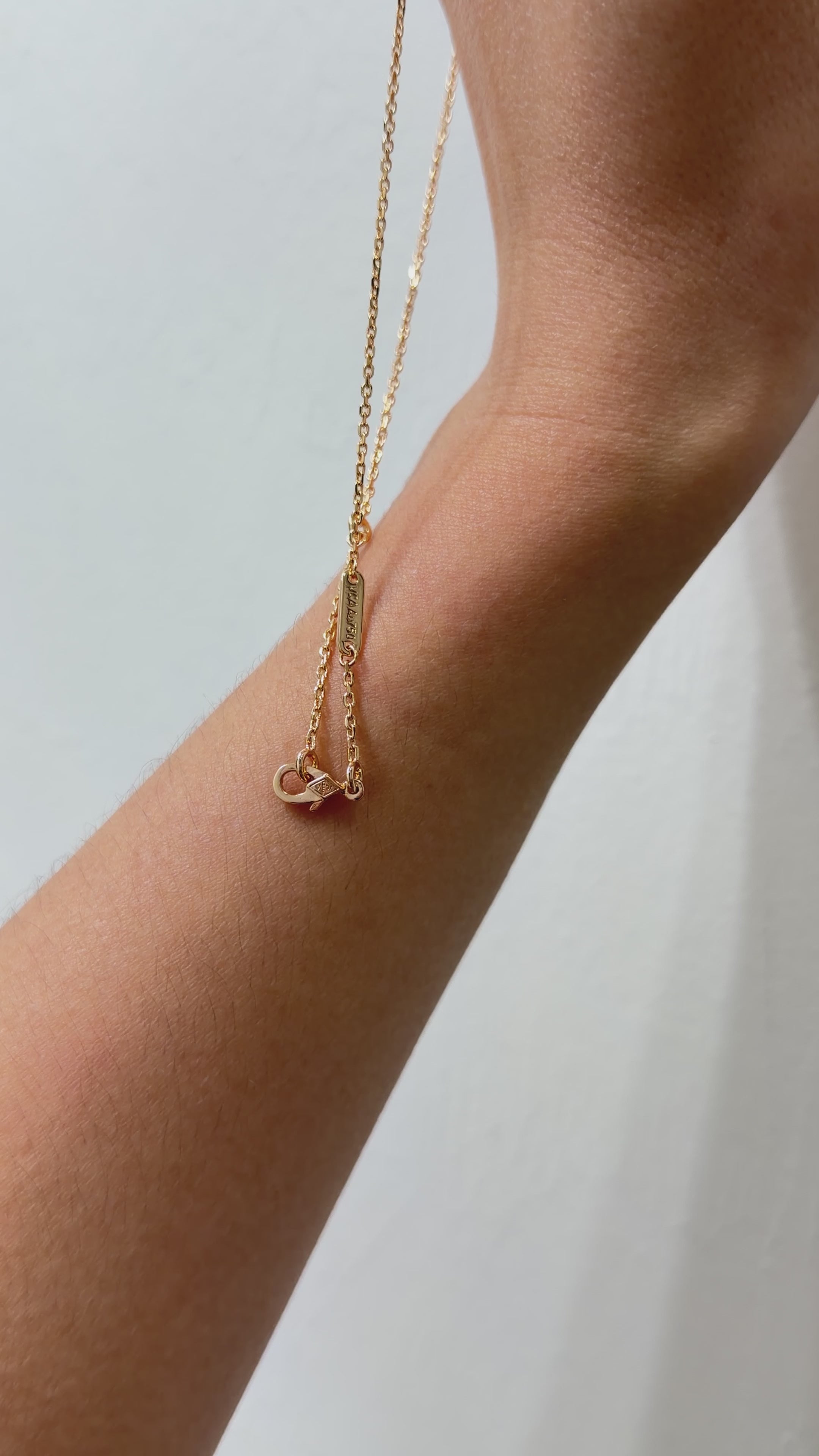 Vnclef Ladybug Necklace